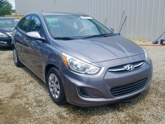 KMHCT4AE3HU182962 - 2017 HYUNDAI ACCENT SE GRAY photo 1