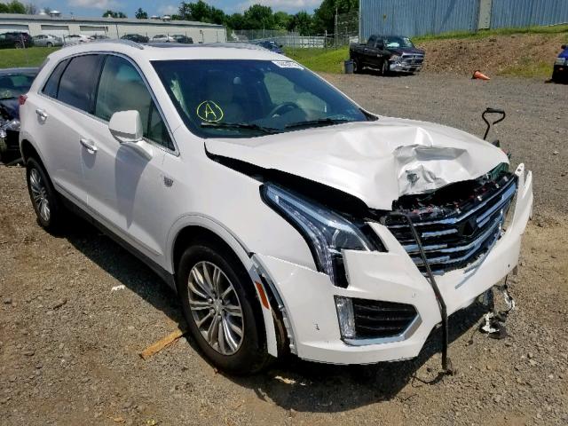 1GYKNDRS2KZ202465 - 2019 CADILLAC XT5 LUXURY WHITE photo 1