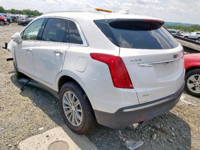 1GYKNDRS2KZ202465 - 2019 CADILLAC XT5 LUXURY WHITE photo 3