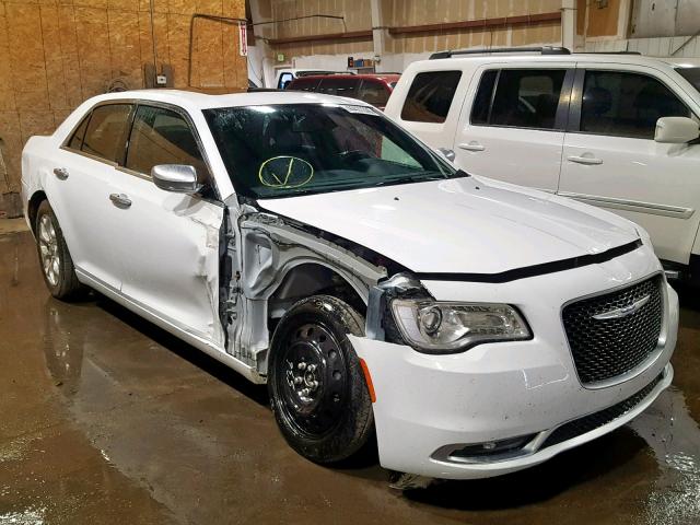 2C3CCASG2HH526873 - 2017 CHRYSLER 300C PLATI WHITE photo 1