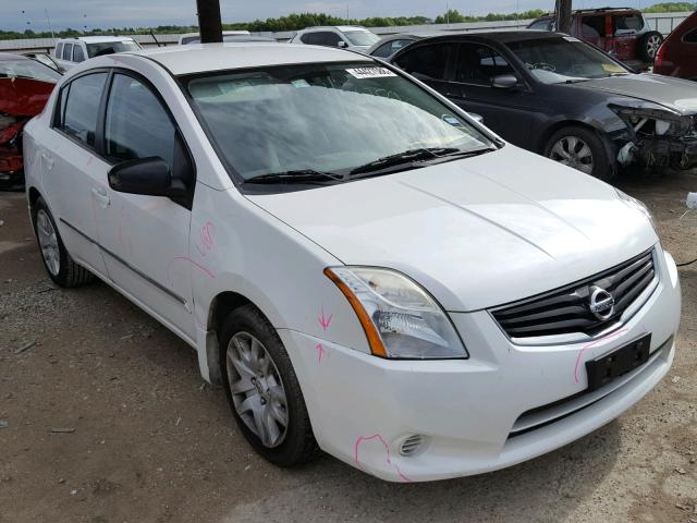 3N1AB6AP4AL726187 - 2010 NISSAN SENTRA 2.0 WHITE photo 1