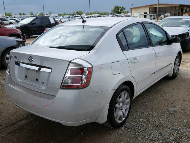 3N1AB6AP4AL726187 - 2010 NISSAN SENTRA 2.0 WHITE photo 4