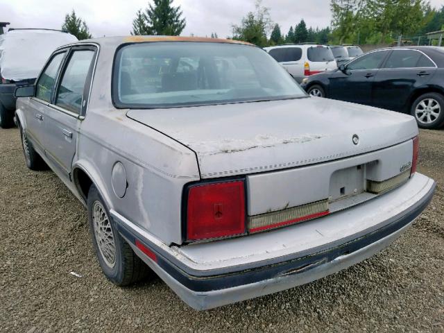 1G3AM54N7L6369466 - 1990 OLDSMOBILE CUTLASS CI ვერცხლისფერი ფოტო 3