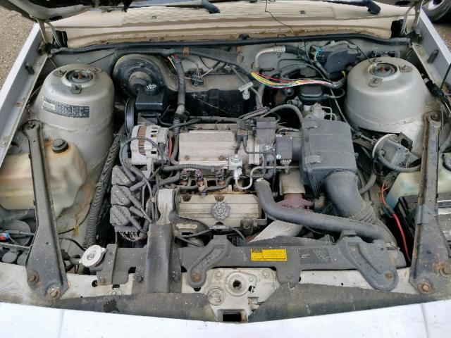 1G3AM54N7L6369466 - 1990 OLDSMOBILE CUTLASS CI ვერცხლისფერი ფოტო 7