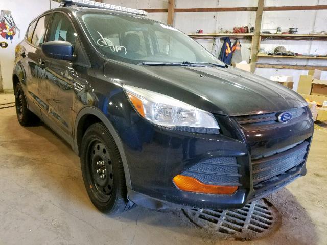 1FMCU0F71DUC94993 - 2013 FORD ESCAPE S BLACK photo 1