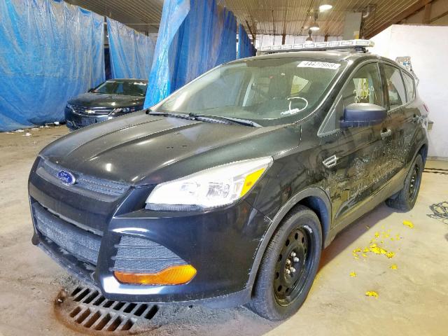 1FMCU0F71DUC94993 - 2013 FORD ESCAPE S BLACK photo 2