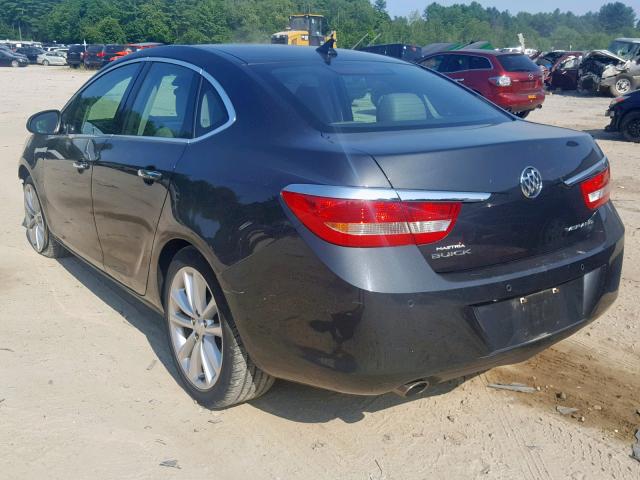 1G4PR5SK1E4115945 - 2014 BUICK VERANO CON GRAY photo 3