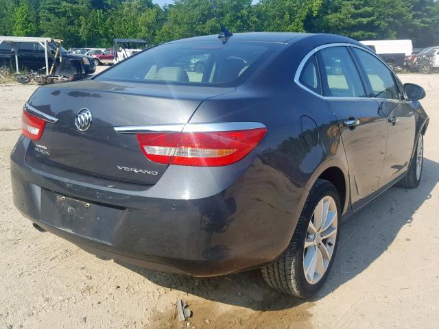 1G4PR5SK1E4115945 - 2014 BUICK VERANO CON GRAY photo 4