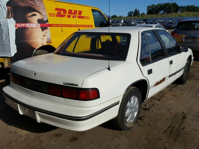 2G1WL54T3L9149248 - 1990 CHEVROLET LUMINA WHITE photo 4