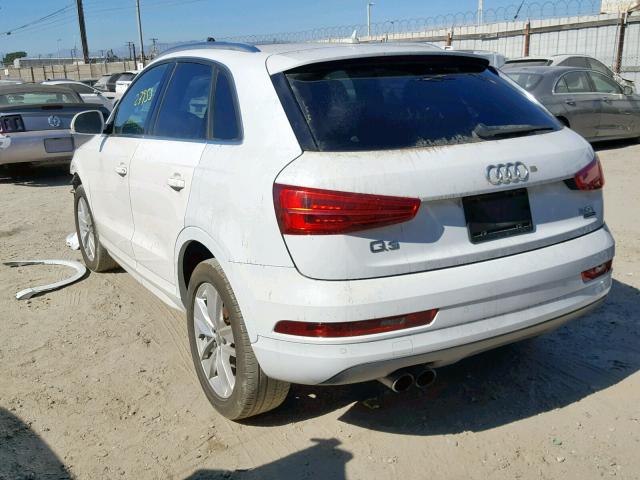 WA1EFCFS4GR008696 - 2016 AUDI Q3 PREMIUM WHITE photo 3