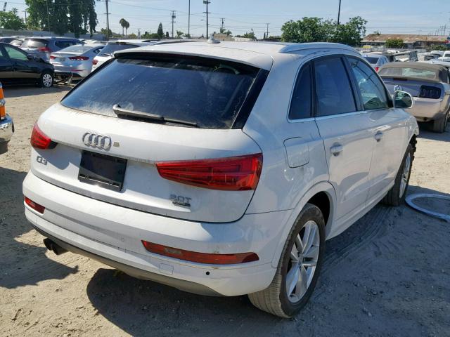 WA1EFCFS4GR008696 - 2016 AUDI Q3 PREMIUM WHITE photo 4