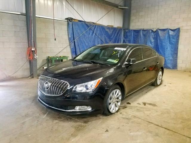 1G4GB5G32EF205664 - 2014 BUICK LACROSSE BLACK photo 2