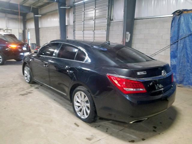 1G4GB5G32EF205664 - 2014 BUICK LACROSSE BLACK photo 3