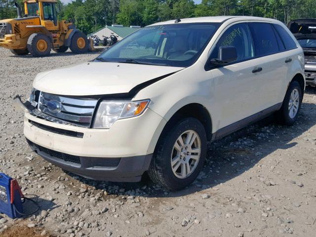 2FMDK46C87BB54772 - 2007 FORD EDGE SE WHITE photo 2