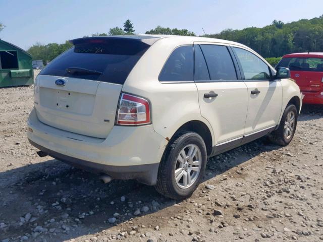 2FMDK46C87BB54772 - 2007 FORD EDGE SE WHITE photo 4