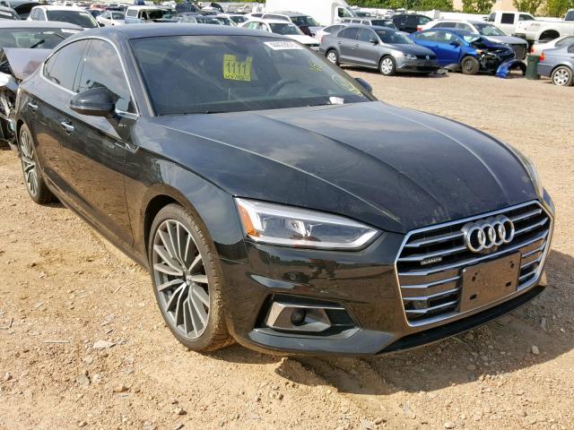 WAUCNCF51JA006613 - 2018 AUDI A5 PRESTIG BLACK photo 1