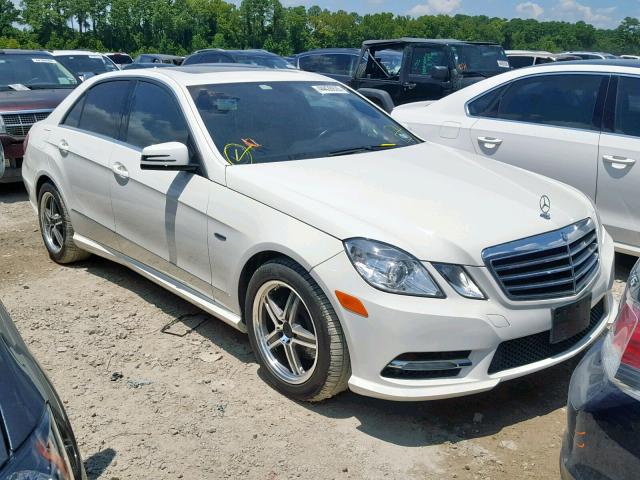 WDDHF2EB5CA590692 - 2012 MERCEDES-BENZ E 350 BLUE WHITE photo 1