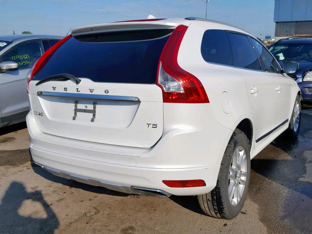 YV440MDK0F2735303 - 2015 VOLVO XC60 T5 WHITE photo 4