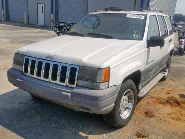 1J4FX58S8WC142817 - 1998 JEEP GRAND CHER WHITE photo 2