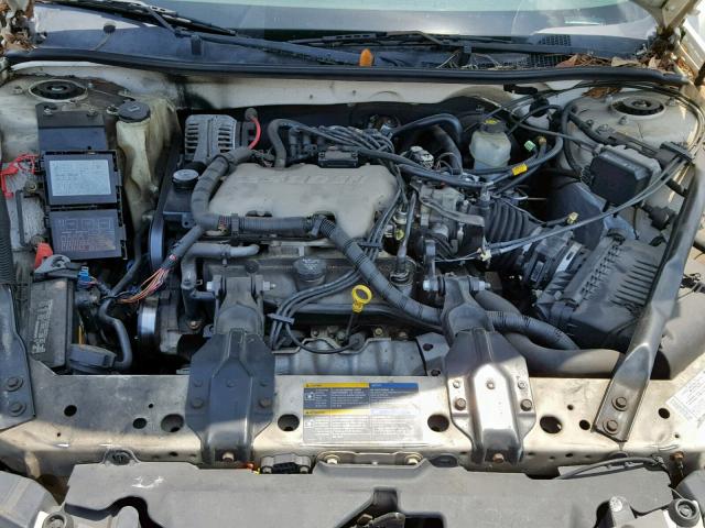 2G1WF52E859106619 - 2005 CHEVROLET IMPALA WHITE photo 7