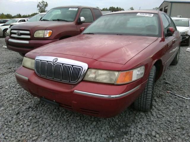 2MEFM75W8XX672791 - 1999 MERCURY GRAND MARQ RED photo 2