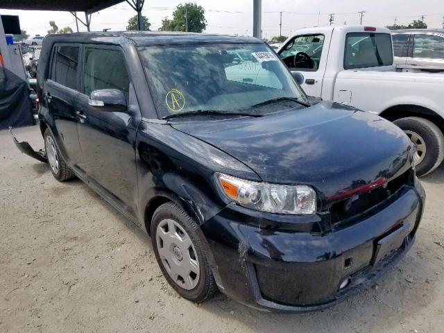 JTLKE50E181030282 - 2008 TOYOTA SCION XB 黑色 照片 1