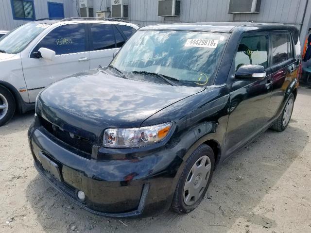JTLKE50E181030282 - 2008 TOYOTA SCION XB 黑色 照片 2