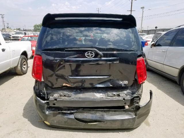 JTLKE50E181030282 - 2008 TOYOTA SCION XB 黑色 照片 9