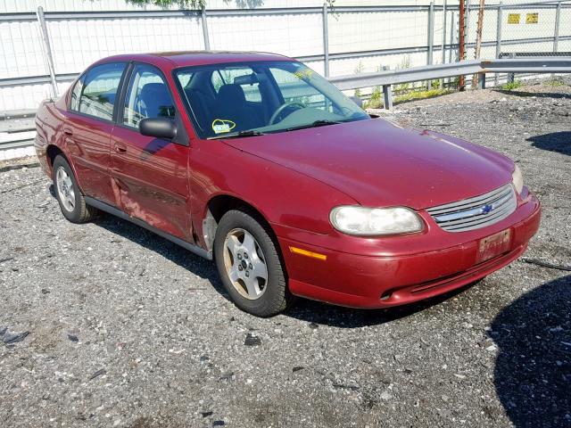 1G1ND52F44M660168 - 2004 CHEVROLET CLASSIC RED photo 1