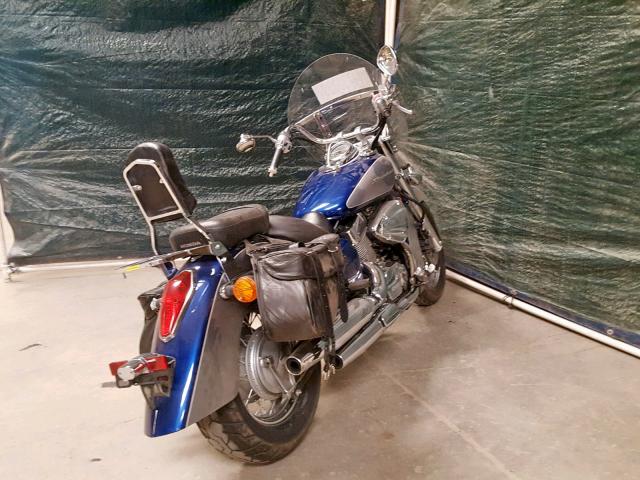 JH2RC504X9K501212 - 2009 HONDA VT750 C BLUE photo 4