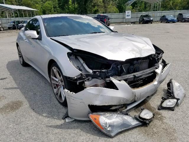 KMHHU6KH0BU052586 - 2011 HYUNDAI GENESIS CO SILVER photo 1