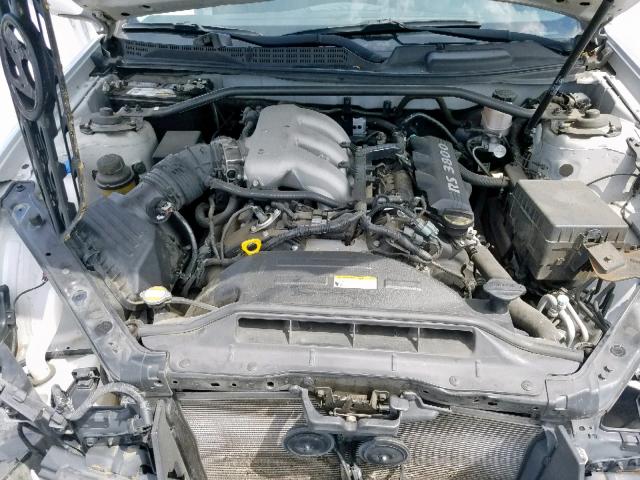 KMHHU6KH0BU052586 - 2011 HYUNDAI GENESIS CO SILVER photo 7