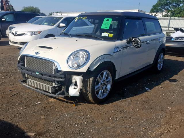 WMWZG3C54ET800167 - 2014 MINI COOPER S C WHITE photo 2