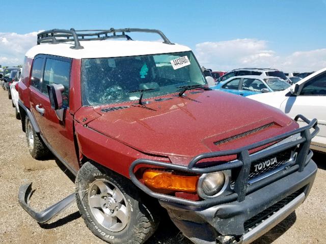 JTEBU11FX8K020080 - 2008 TOYOTA FJ CRUISER MAROON photo 1