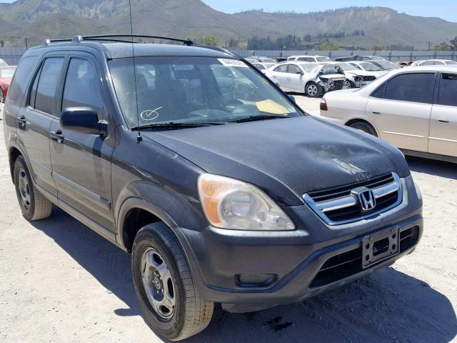 JHLRD68483C005751 - 2003 HONDA CR-V LX BLACK photo 1