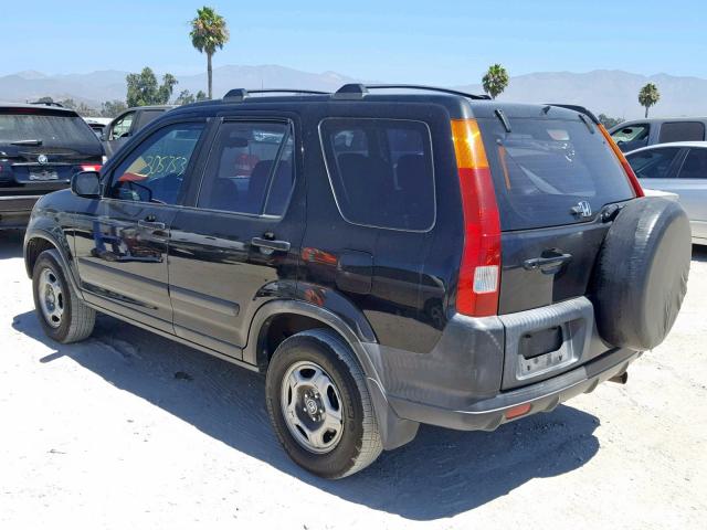 JHLRD68483C005751 - 2003 HONDA CR-V LX BLACK photo 3