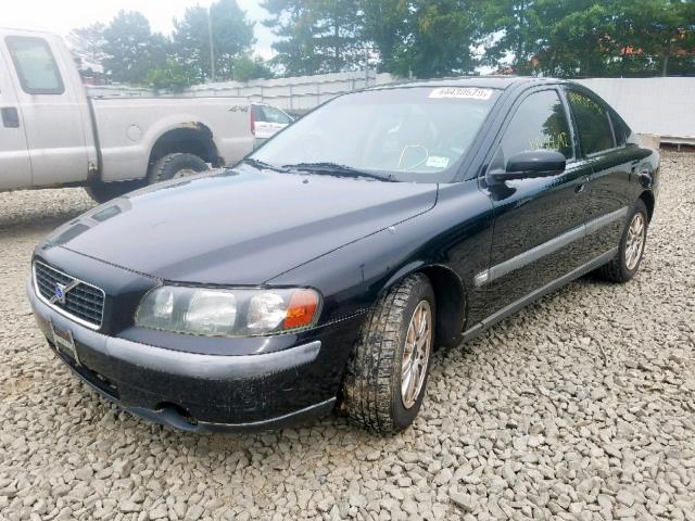 YV1RS64AX42363708 - 2004 VOLVO S60 BLACK photo 2