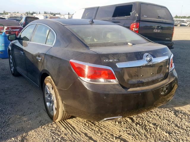 1G4GD5E33CF356247 - 2012 BUICK LACROSSE P BLACK photo 3