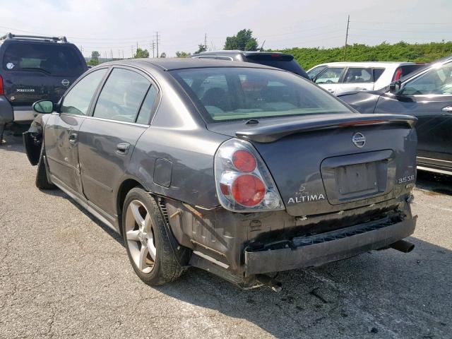 1N4BL11D05C326657 - 2005 NISSAN ALTIMA SE GRAY photo 3