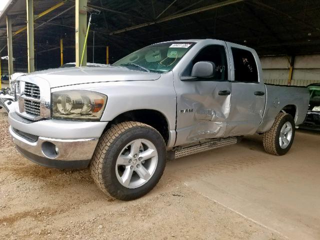 1D7HU18N28S515570 - 2008 DODGE RAM 1500 S 银色 照片 2