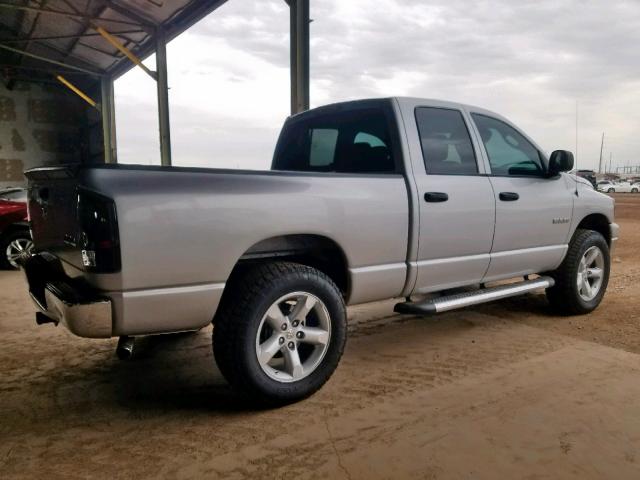 1D7HU18N28S515570 - 2008 DODGE RAM 1500 S 银色 照片 4