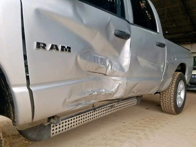 1D7HU18N28S515570 - 2008 DODGE RAM 1500 S 银色 照片 9