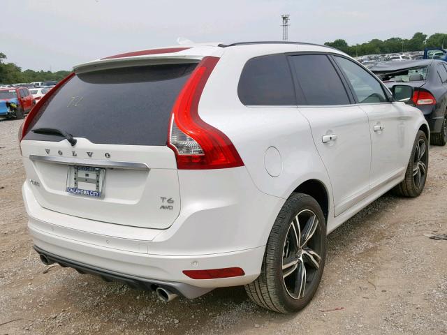 YV449MRS8H2211561 - 2017 VOLVO XC60 T6 R- WHITE photo 4