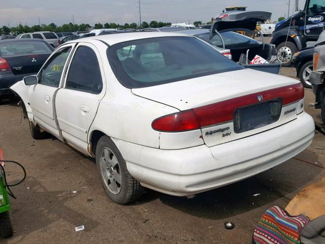 1MEFM66L7XK624331 - 1999 MERCURY MYSTIQUE L WHITE photo 3