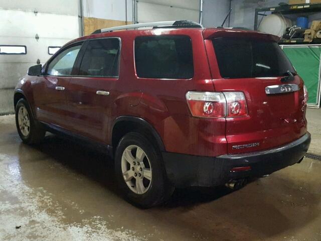 1GKKRPED9BJ127754 - 2011 GMC ACADIA SLE RED photo 3