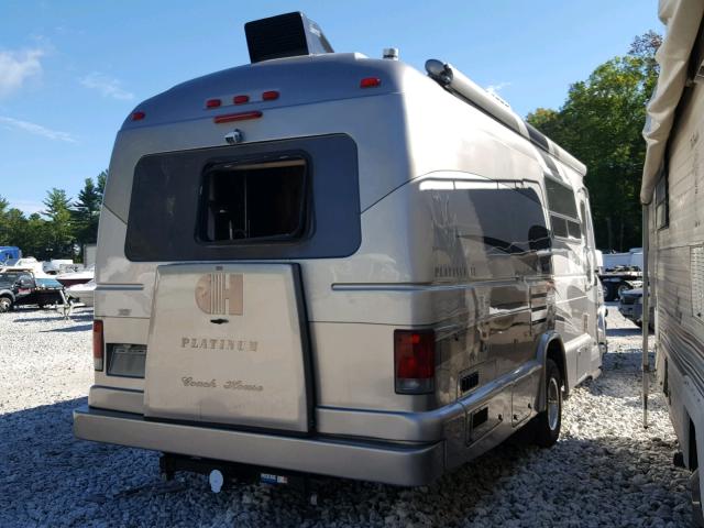 1FDXE45S76HA36632 - 2006 FORD E450 GRAY photo 4