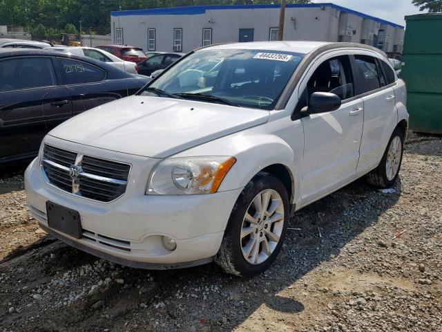 1B3CB5HA2BD172917 - 2011 DODGE CALIBER HE WHITE photo 2