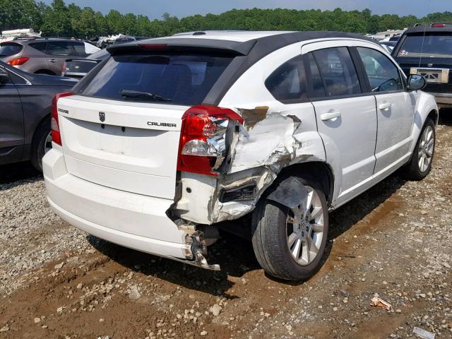 1B3CB5HA2BD172917 - 2011 DODGE CALIBER HE WHITE photo 4