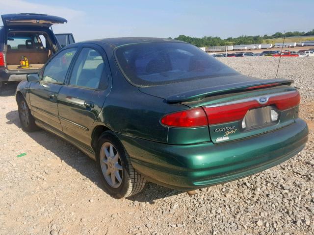 1FAFP66L5XK134730 - 1999 FORD CONTOUR SE GREEN photo 3