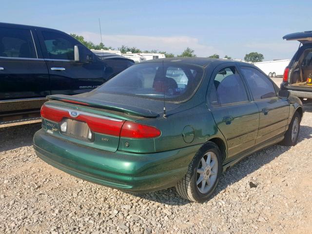 1FAFP66L5XK134730 - 1999 FORD CONTOUR SE GREEN photo 4